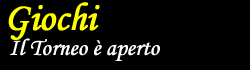 Il torneo &egrave; aperto